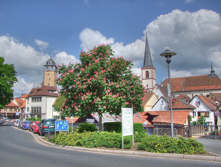 Lohr am Main am Pfingstsonntag 2010