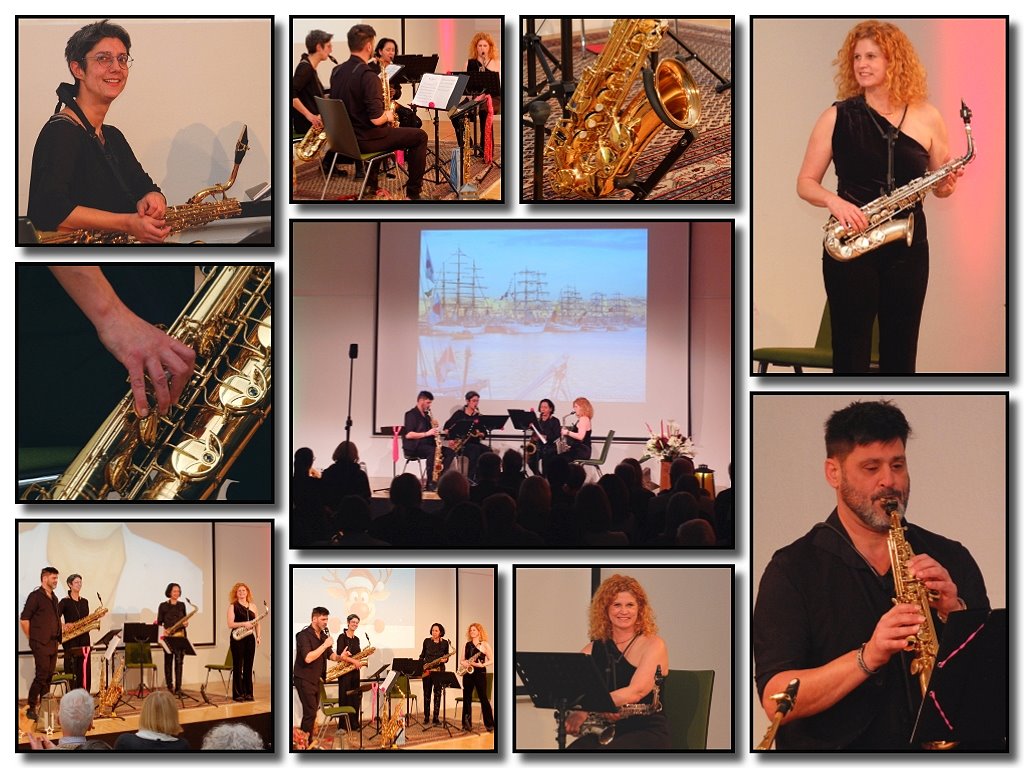 Caf Melance mit Sax4elements in der Alten Turnhalle in Lohr a. Main