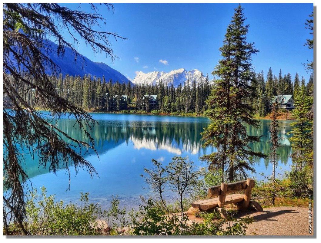 Der Emerald Lake See  in Canada B.C.