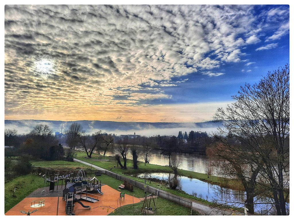 Schnappschuss von der Alten Mainbrcke auf den Main