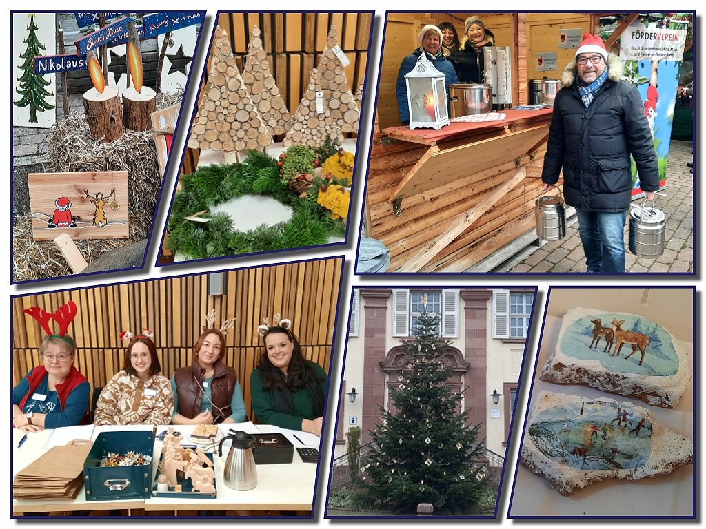 Impressionen vom Weihnachtsmarkt am BKH in Lohr a. Main