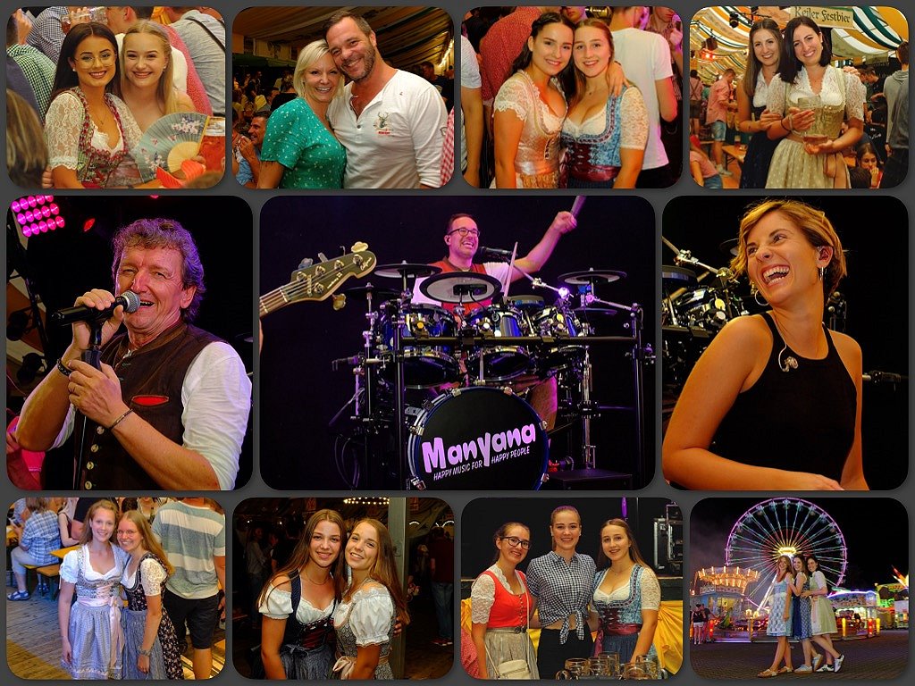 Party mit „Manyana” auf der 74. Lohrer Spessartfestwoche 2019