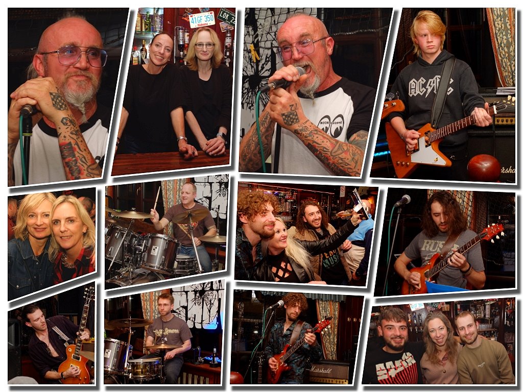 Hardrock mit Slingshot und der Band Ohne Namen in der Alabama Bar in Frammersbach